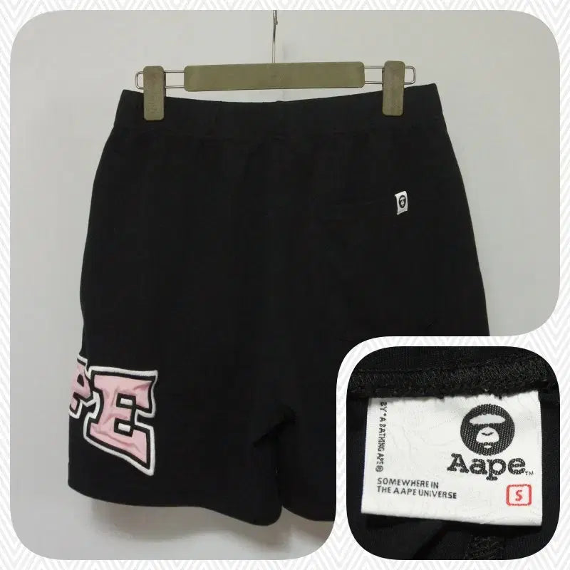 [BUNJANG] BAPE Black Casual Shorts (Waist 30") / 베이프 블랙 캐주얼 반바지 허리30인치