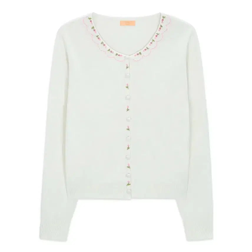 [BUNJANG] SINEINN Beaded Point Cardigan / 시눈 비즈 포인트 가디건