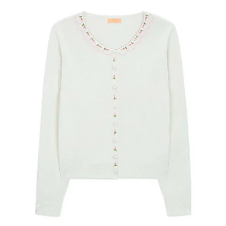 [BUNJANG] SINEINN Beaded Point Cardigan / 시눈 비즈 포인트 가디건