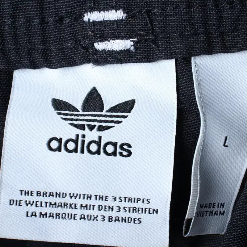 [BUNJANG] Adidas Training Pants Black - 2530 / (L-XL) 아디다스 트레이닝복 바지 오리지널 밴딩 블랙-2530