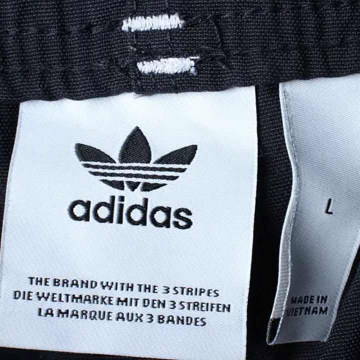 [BUNJANG] Adidas Training Pants Black - 2530 / (L-XL) 아디다스 트레이닝복 바지 오리지널 밴딩 블랙-2530