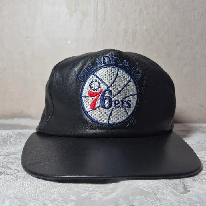 [BUNJANG] JIFF HAMILTON Philadelphia 76ers Leather Baseball Cap / JIFF HAMILTON 제프 해밀턴 레더 볼캡(onesize)