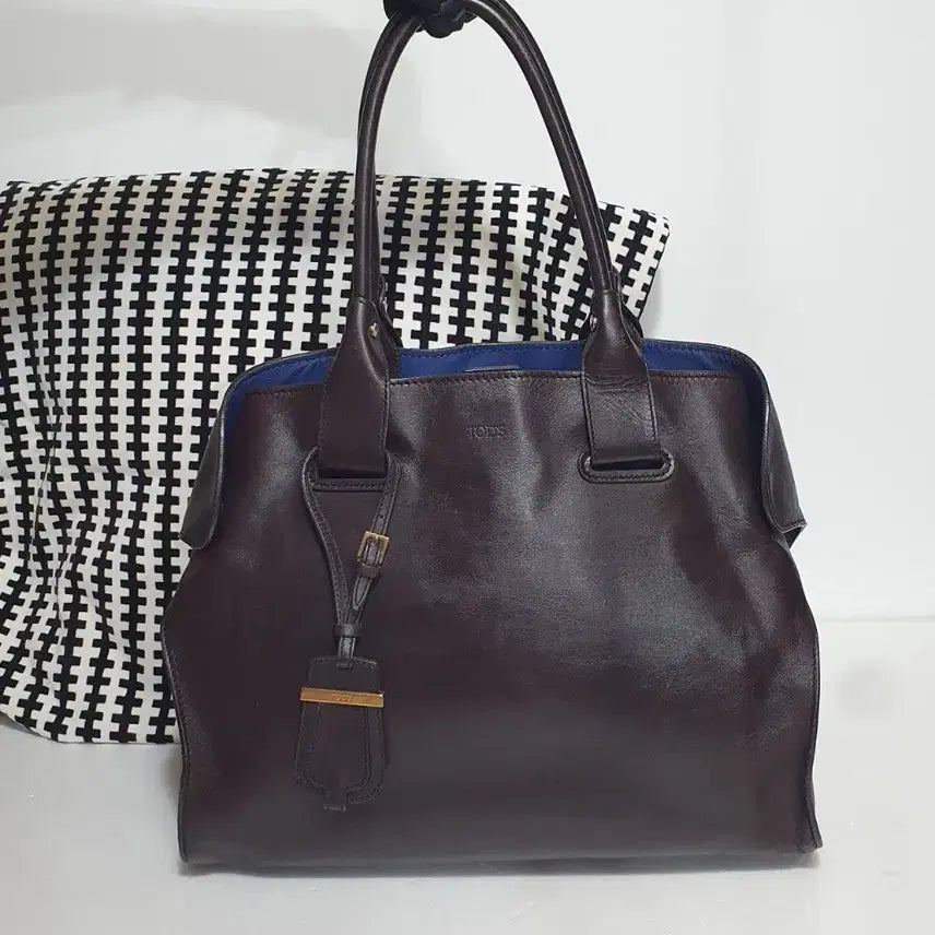 [BUNJANG] Tods Leather Tote Bag / 정품 ㅡ토즈ㅡ가죽.토트백 ㅡ택포