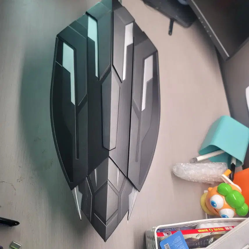 [BUNJANG] Black Wakanda Captain America Shield / 블랙 와칸다 캡틴 아메리카 방패