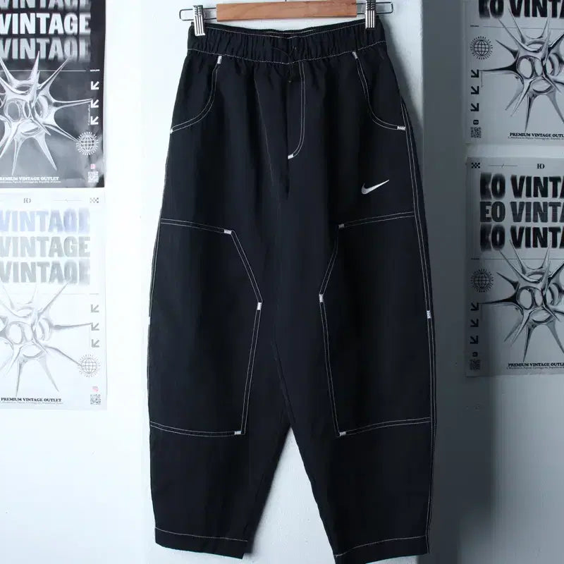 [BUNJANG] Nike Training Pants Nylon Carpenter - 2531 / W(S-M) 나이키 트레이닝복 바지 오버핏 나일론 카펜더-2531