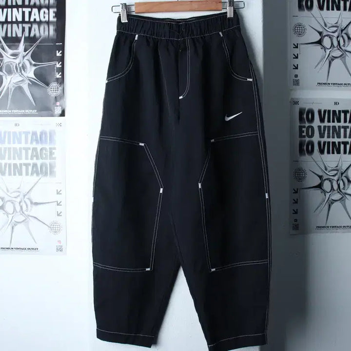 [BUNJANG] Nike Training Pants Nylon Carpenter - 2531 / W(S-M) 나이키 트레이닝복 바지 오버핏 나일론 카펜더-2531