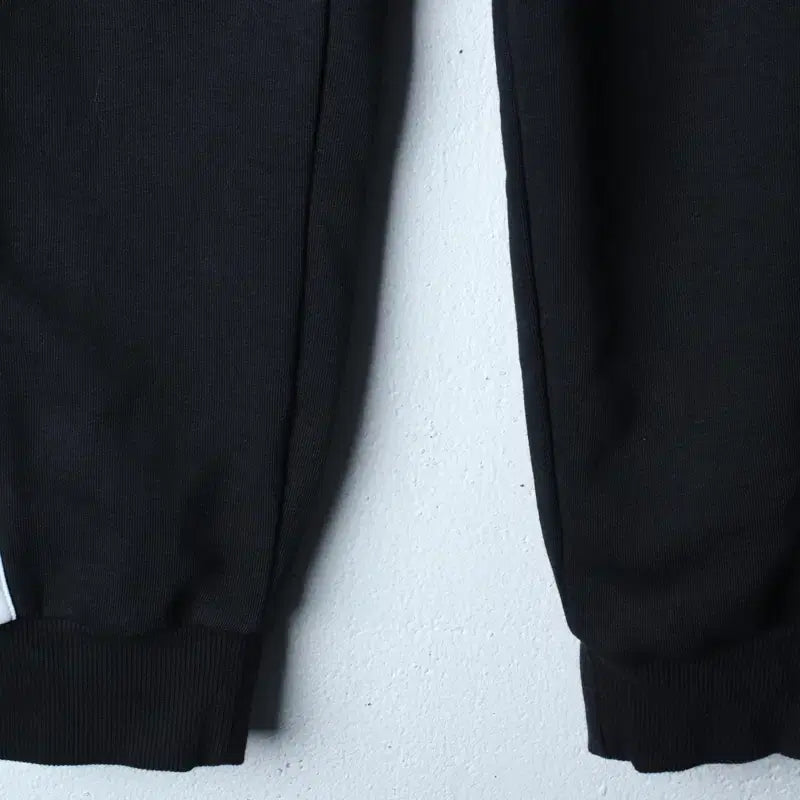 [BUNJANG] Adidas Training Pants Black Three Stripes Jogger / (S-M) 아디다스 트레이닝복 바지 블랙 삼선 조거 밴딩-2534