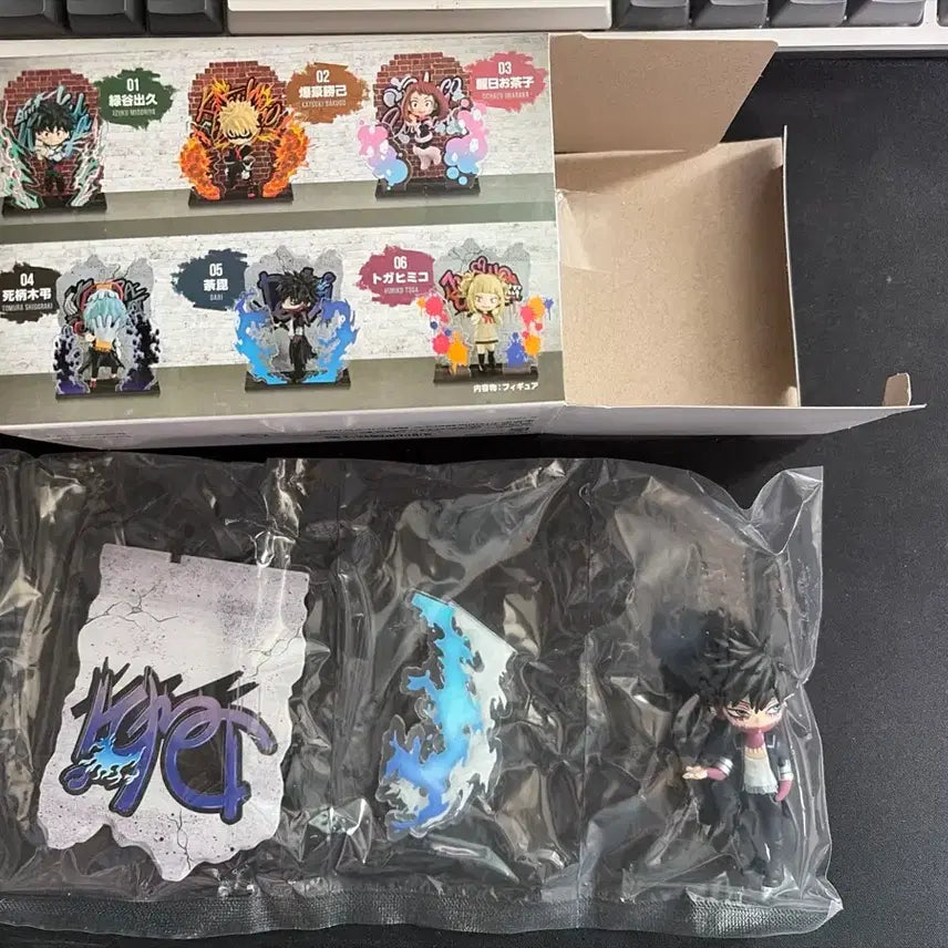 [BUNJANG] My Hero Academia Dabi Art Collection Figure - Sealed / 나히아 월 아트 콜렉션 다비 미개봉