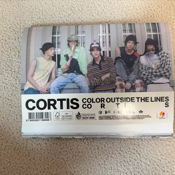 [BUNJANG] 코르티스 COLOR OUTSIDE THE LINES 앨범 / 코르티스 COLOR OUTSIDE THE LINES 앨범