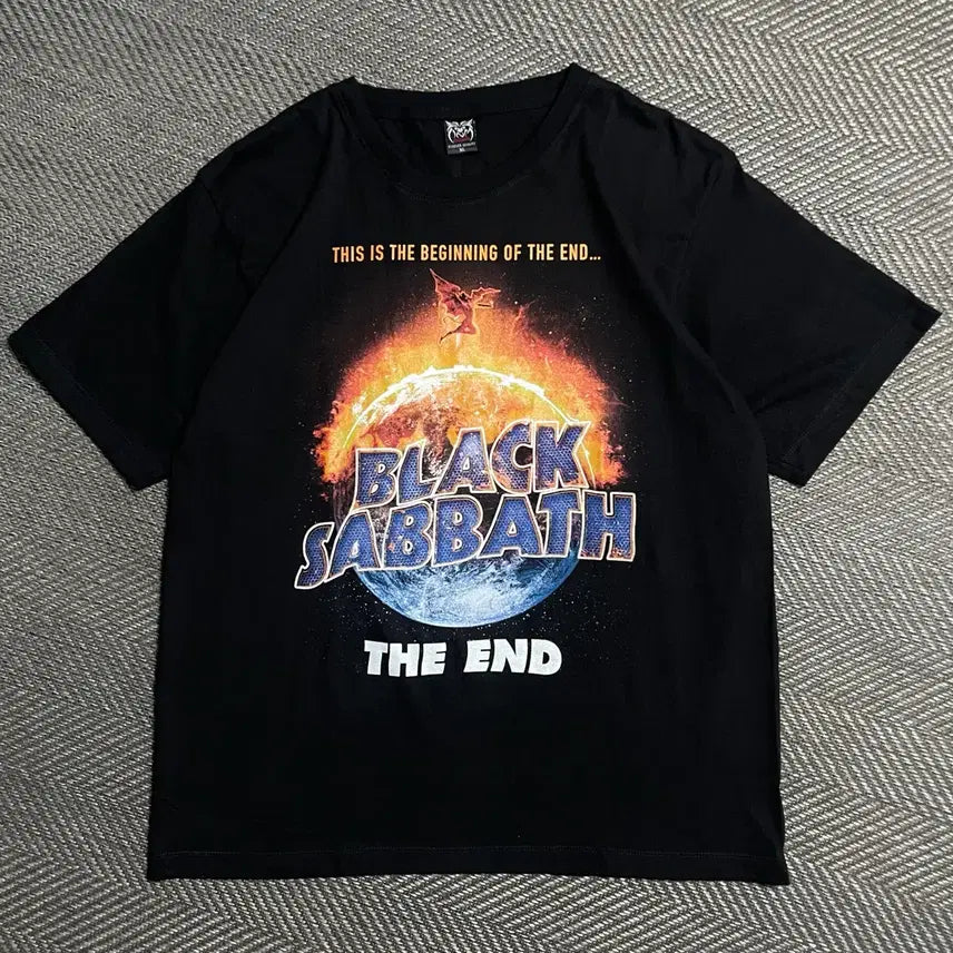 [BUNJANG] Black Sabbath Vintage Band T-Shirt / 빈티지 USA 블랙 사바스 밴드 반팔 티셔츠o 5243