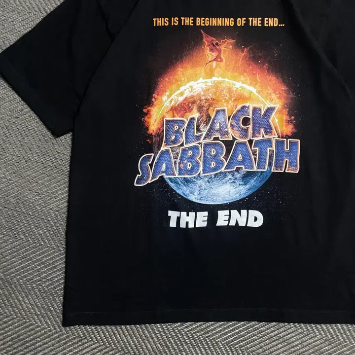 [BUNJANG] Black Sabbath Vintage Band T-Shirt / 빈티지 USA 블랙 사바스 밴드 반팔 티셔츠o 5243