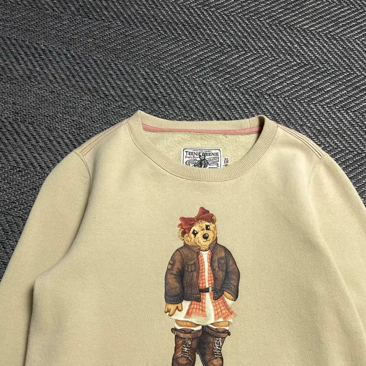 [BUNJANG] Tini Wini Teddy Bear Big Logo Sweatshirt / 티니위니 테디 베어 빅로고 맨투맨o 5244
