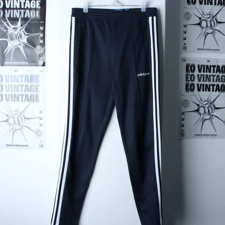 [BUNJANG] Adidas Beckenbauer Training Pants / (S-M) 아디다스 트레이닝복 바지 작은사용감 베켄바우어-2537