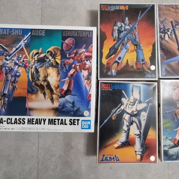 [BUNJANG] Bandai L-Gaim 1/144 Heavy Metal Plastic Model / 반다이 엘가임 1/144 헤비메탈 프라모델