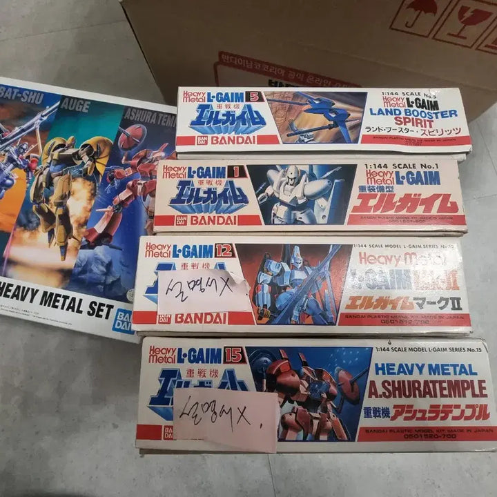 [BUNJANG] Bandai L-Gaim 1/144 Heavy Metal Plastic Model / 반다이 엘가임 1/144 헤비메탈 프라모델