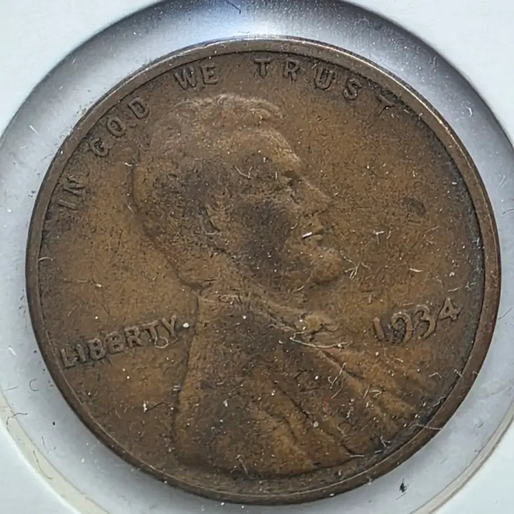 [BUNJANG] Lincoln 1 Cent Penny 1934 / 링컨 1센트 1934년도 페니