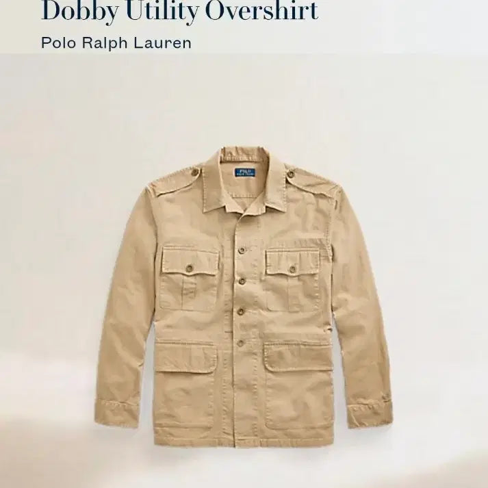 [BUNJANG] Polo Cotton Field Jacket / 폴로 자켓 코튼 M