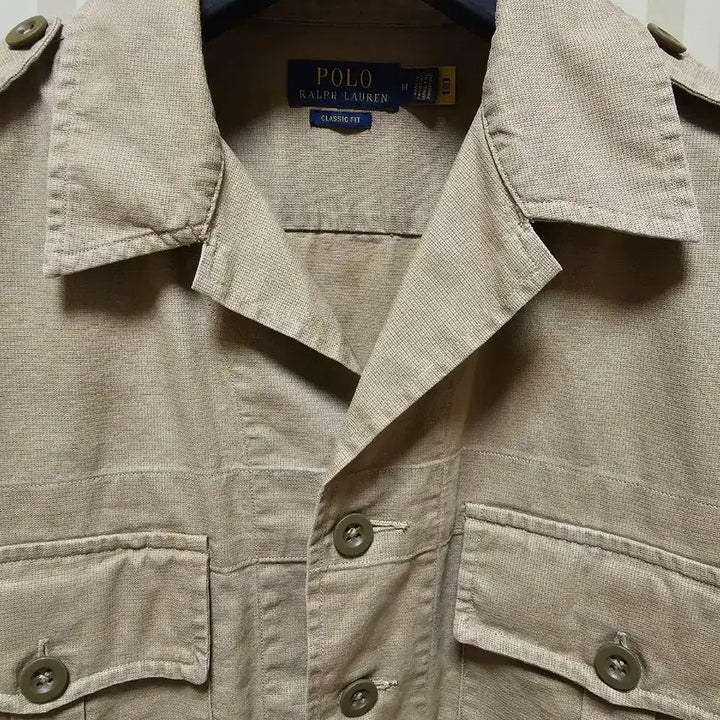[BUNJANG] Polo Cotton Field Jacket / 폴로 자켓 코튼 M