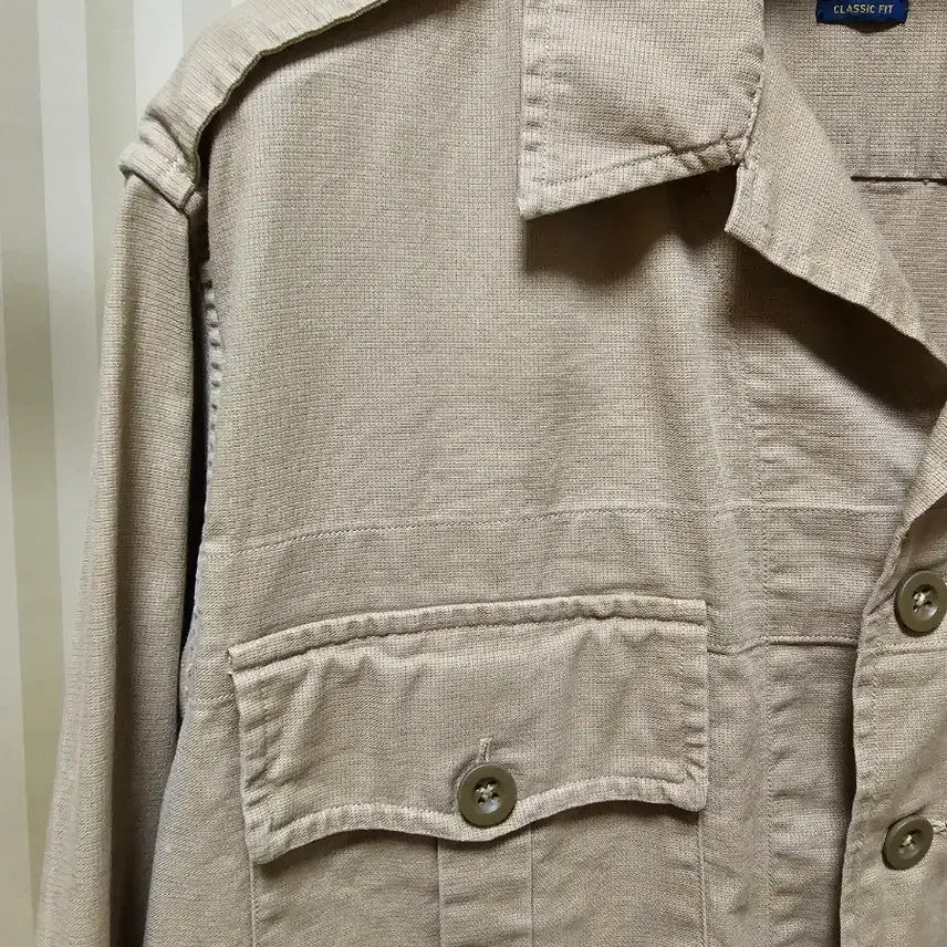 [BUNJANG] Polo Cotton Field Jacket / 폴로 자켓 코튼 M