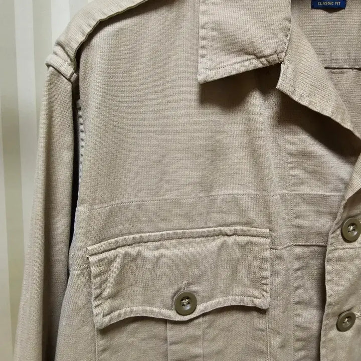 [BUNJANG] Polo Cotton Field Jacket / 폴로 자켓 코튼 M
