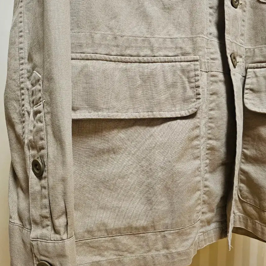 [BUNJANG] Polo Cotton Field Jacket / 폴로 자켓 코튼 M