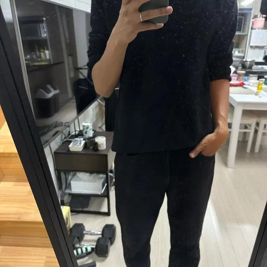 [BUNJANG] Muji Labo Cashmere 100% Crew Neck Knit L / 무지 라보 캐시미어 100 % 니트 L