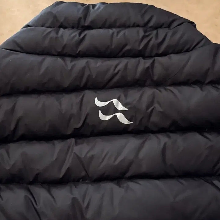 [SOLD OUT] 랩 마이크로라이트 다운 베스트 블랙 경량 패딩 조끼