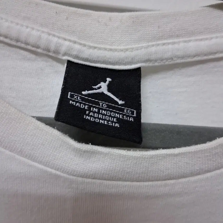 [BUNJANG] Jordan White T-shirt XL / 조던 화이트 반팔티 XL