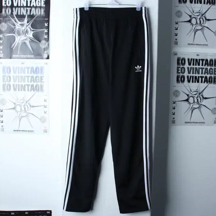 [SOLD OUT] (S-M) 아디다스 트레이닝복 바지 파이어버드 블랙 약기모-253A