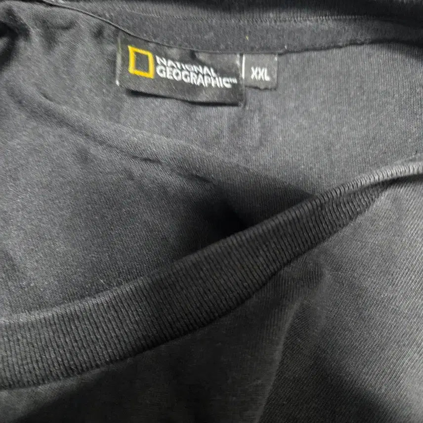 [BUNJANG] National Geographic Whale Black T-shirt / 내셔널지오그래픽 고래 검정 반팔 티셔츠