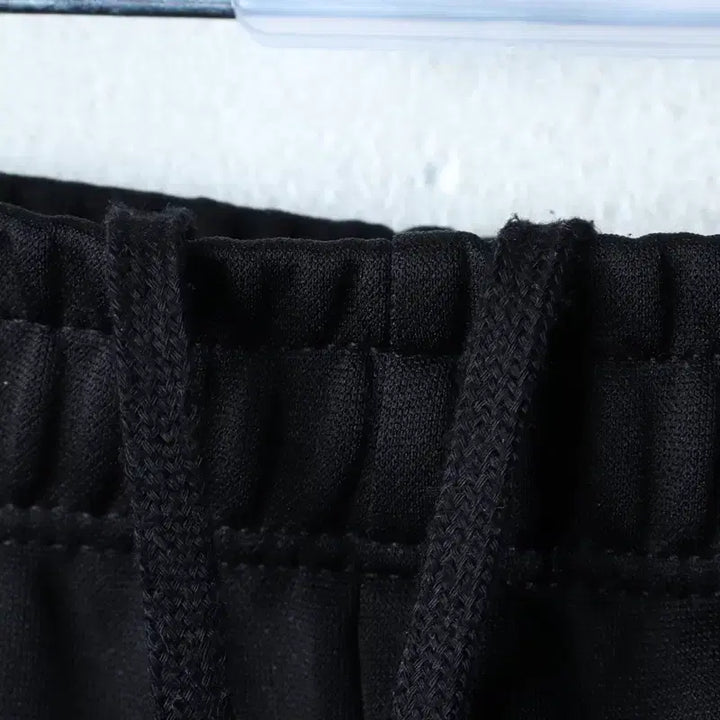 [BUNJANG] Asics Training Pants Black / (L-XL) 아식스 트레이닝복 바지 기능성 밴딩 블랙 무지-253B