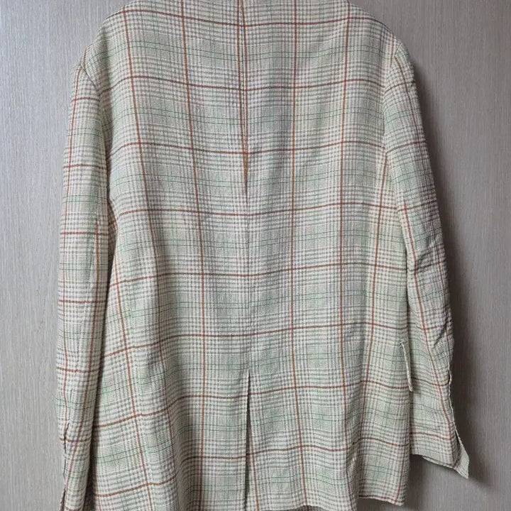 [SOLD OUT] 뮤제 musee 체크 자켓 린넨 자켓 34