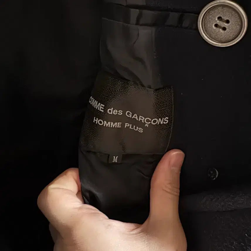 [BUNJANG] Comme des Garcons Homme Plus Pea Coat / 꼼데가르송 옴므 플러스 피코트