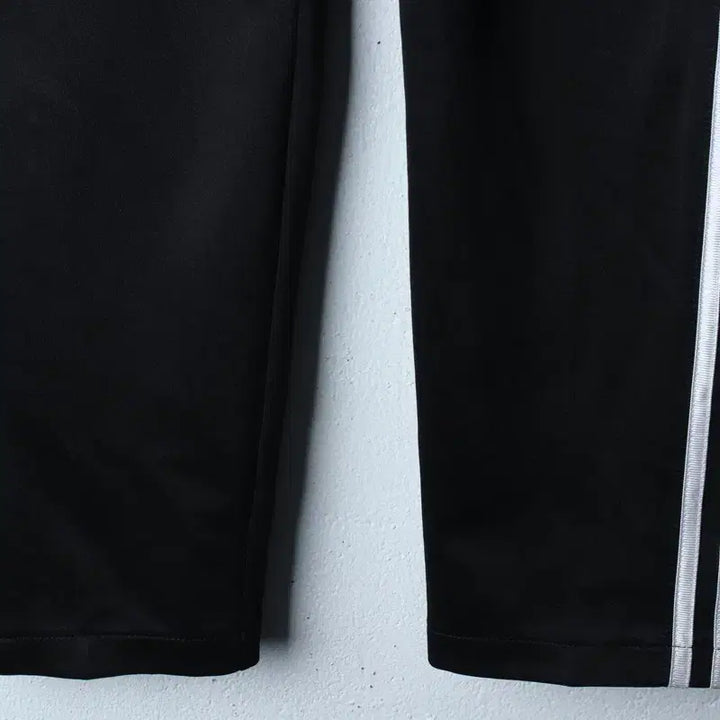 [BUNJANG] Adidas Training Pants Martial Arts Black Silver / (M-L) 아디다스 트레이닝복 바지 마샬아츠 블랙 실버-253C