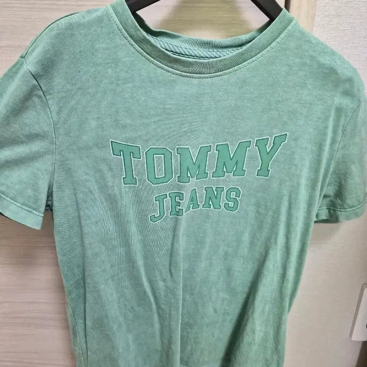 [SOLD OUT] 타미진스 민트색 반팔 티셔츠