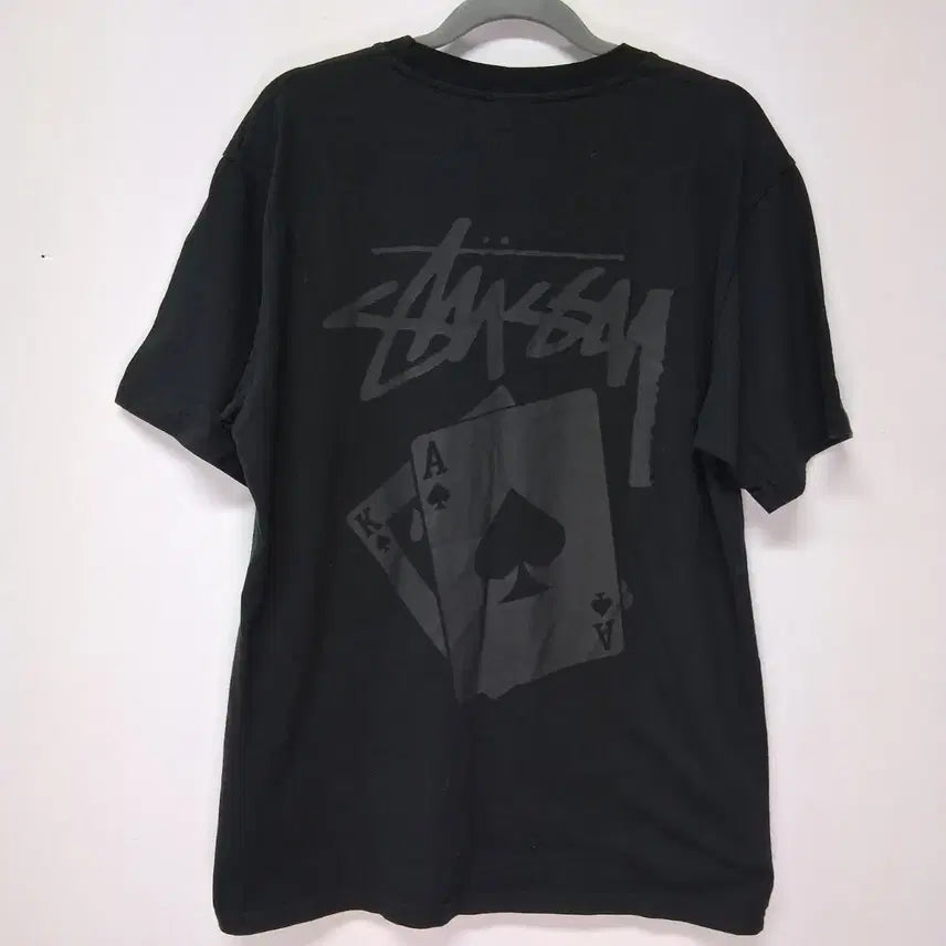 [SOLD OUT] 나이키 스투시 콜라보 반팔티 L 블랙