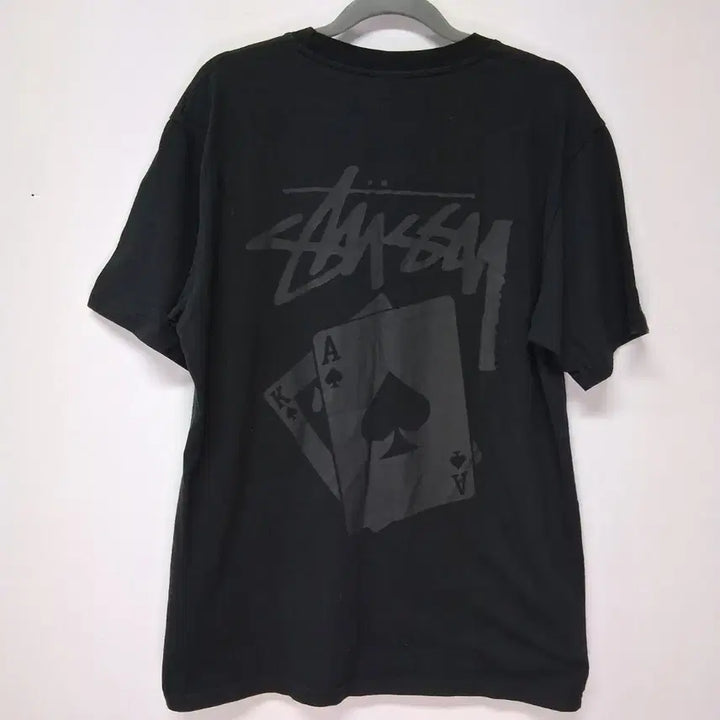 [SOLD OUT] 나이키 스투시 콜라보 반팔티 L 블랙