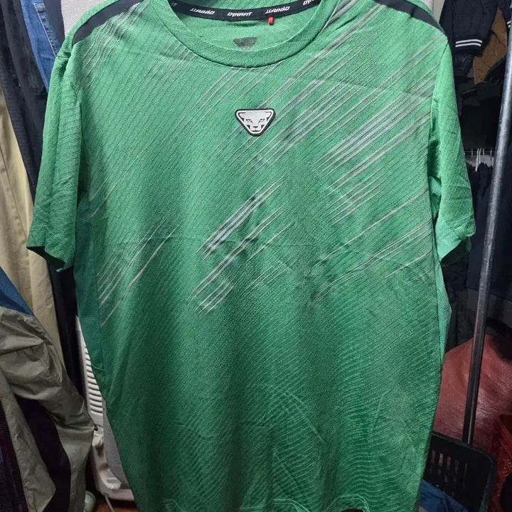[BUNJANG] Dynafit Green Short Sleeve T-shirt / Dynafit 다이나핏 그린 반팔 티셔츠