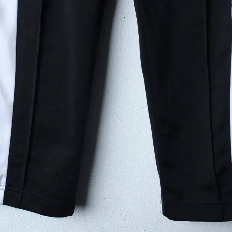 [BUNJANG] Adidas Training Pants Side Button Black / (XS) 아디다스 트레이닝복 바지 사이드버튼 블랙 올드스쿨-2540