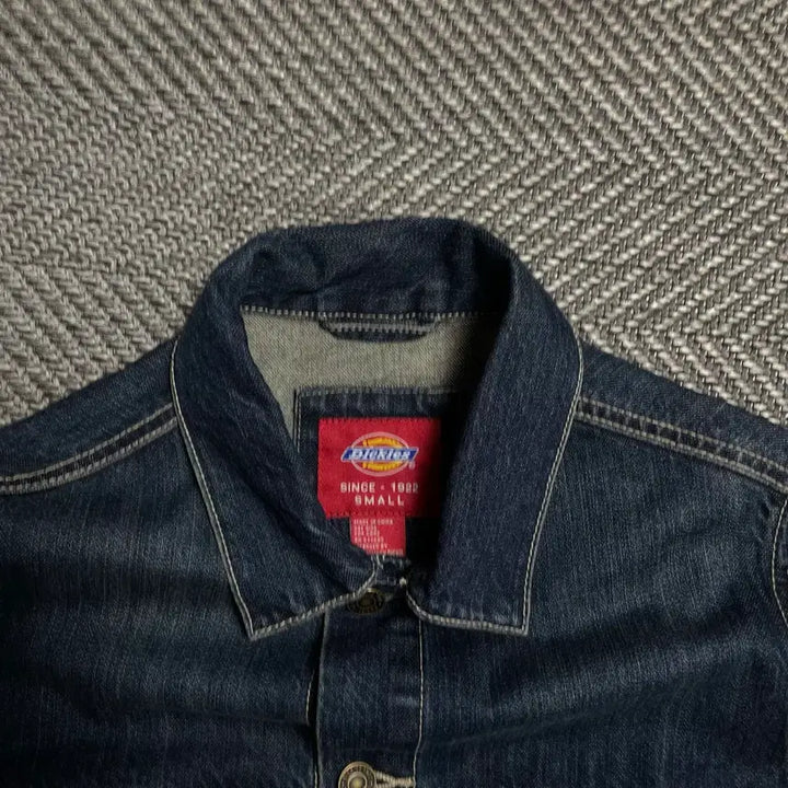 [BUNJANG] Dickies USA Indigo Denim Trucker Jacket / 디키즈 USA 인디고 데님 트러커 자켓o 5252