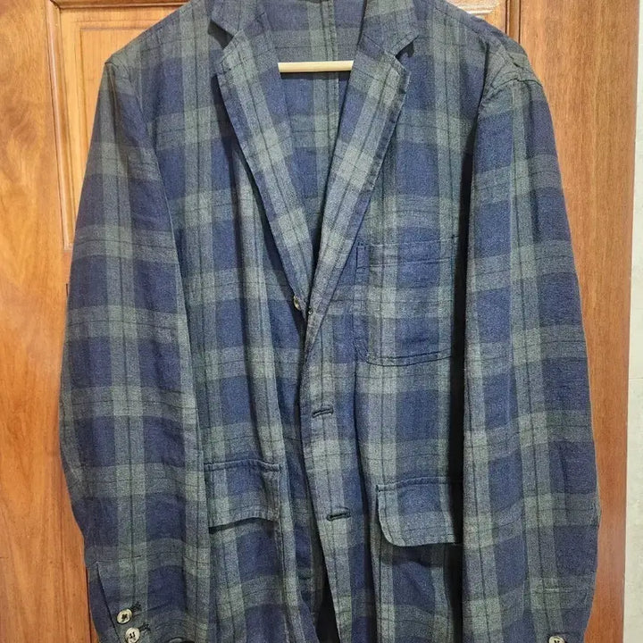 [BUNJANG] J.Keydge Black Watch Linen Blazer / J.Keydge 블랙와치 린넨 블레이저48
