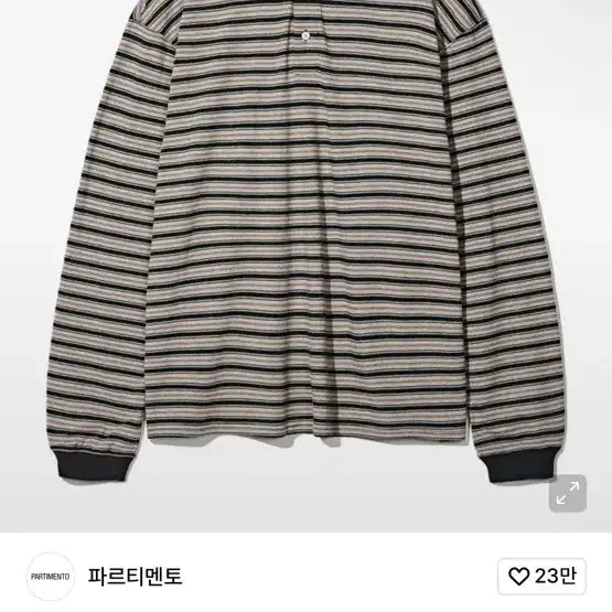 [BUNJANG] Partimento Long Sleeve Shirt M / 파르티멘토 긴팔 M