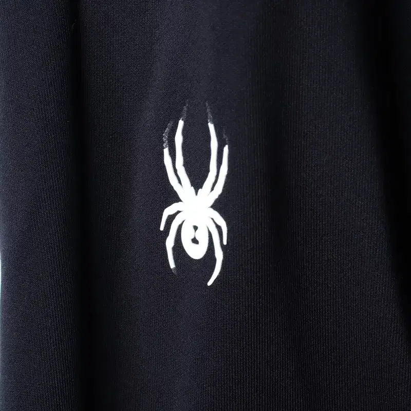 [BUNJANG] Spider Training Pants Black / (M-L) 스파이더 트레이닝복 바지 작은사용감 블랙 밴딩 무지-2544
