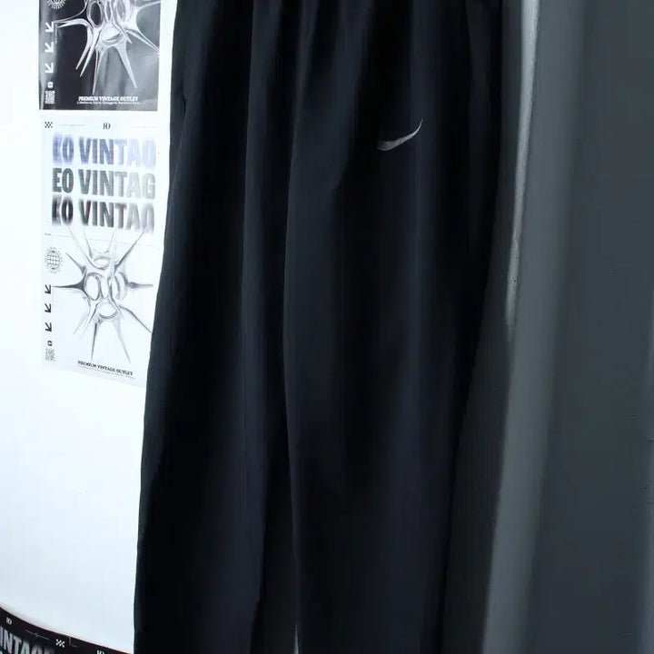 [BUNJANG] Nike Training Woven Pants (L-XL) - Black / (L-XL) 나이키 트레이닝복 바지 우븐 밴딩 블랙-2545