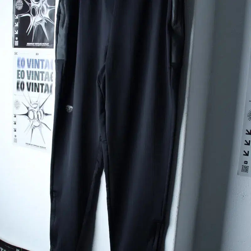 [BUNJANG] Dynafit Training Pants Black / (XL-2XL) 다이나핏 트레이닝복 바지 기능성 밴딩 블랙-2546