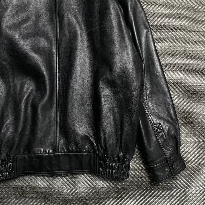 [BUNJANG] Arpeggio Lambskin Fur Mustang Leather Jacket / Arpeggio 아카이브 램스킨 퍼 무스탕 가죽자켓o 5256