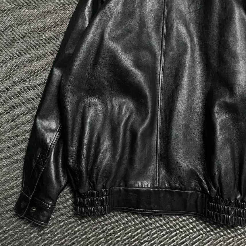 [BUNJANG] Arpeggio Lambskin Fur Mustang Leather Jacket / Arpeggio 아카이브 램스킨 퍼 무스탕 가죽자켓o 5256