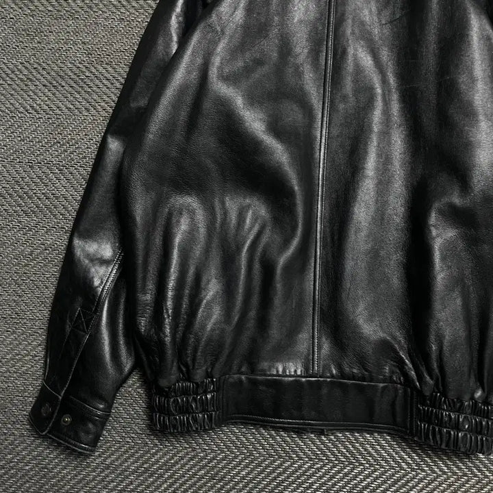 [BUNJANG] Arpeggio Lambskin Fur Mustang Leather Jacket / Arpeggio 아카이브 램스킨 퍼 무스탕 가죽자켓o 5256