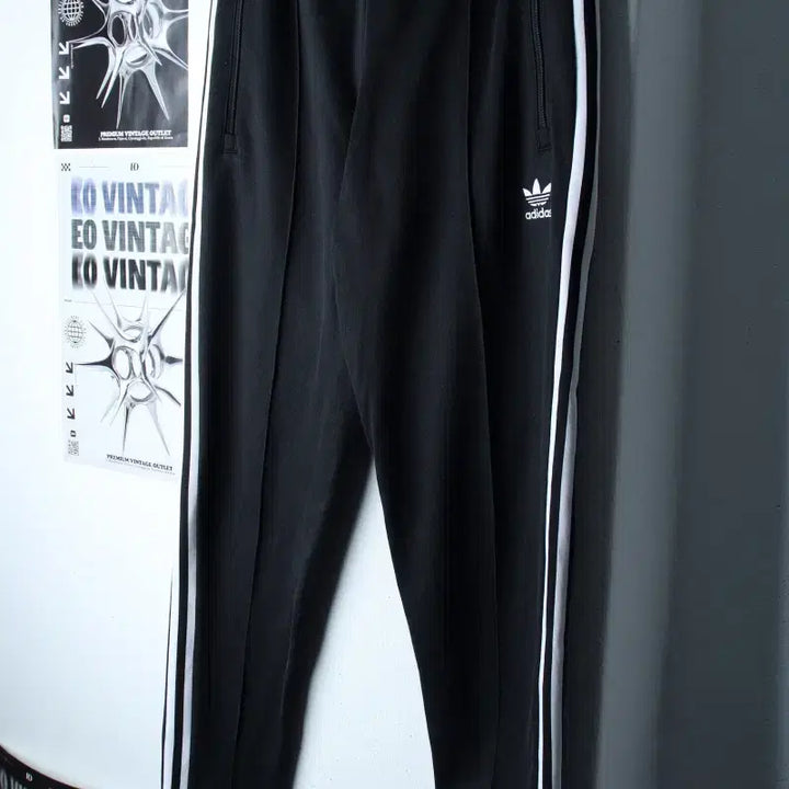[BUNJANG] Adidas Beckenbauer Training Pants / (L-XL) 아디다스 트레이닝복 바지 베켄바우어 블랙 올드스쿨-2548