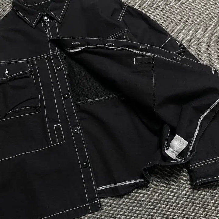 [BUNJANG] mrsandman Archive Stitch Work Shirt Jacket / mrsandman 아카이브 스티치 워크 셔츠 자켓o 5257